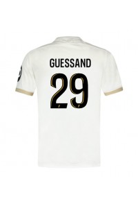 OGC Nice Evann Guessand #29 Fotballdrakt Borte Klær 2024-25 Korte ermer